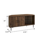 Meuble TV d'angle Esbo 48 pouces