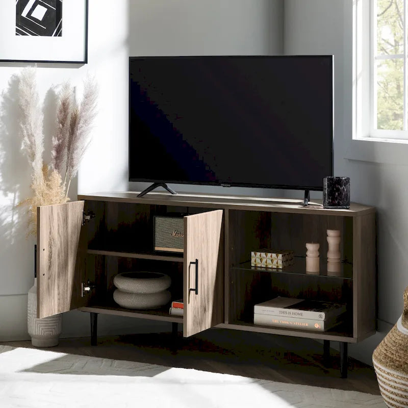 Meuble TV d'angle Esbo 48 pouces