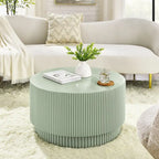 Table Basse H-Barrel de 40 cm, Style Nordique, Design Simple, Adaptée à Une Utilisation Intérieure Et Extérieure, Matériau Oxyde De Magnésium