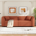Canapé 3 places incurvé Boucle 87,5 au design sculptural et ergonomique