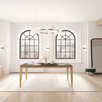 Table à manger d'intérieur en bois Midtown Concept Valse