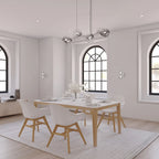 Table à manger d'intérieur en bois Midtown Concept Valse