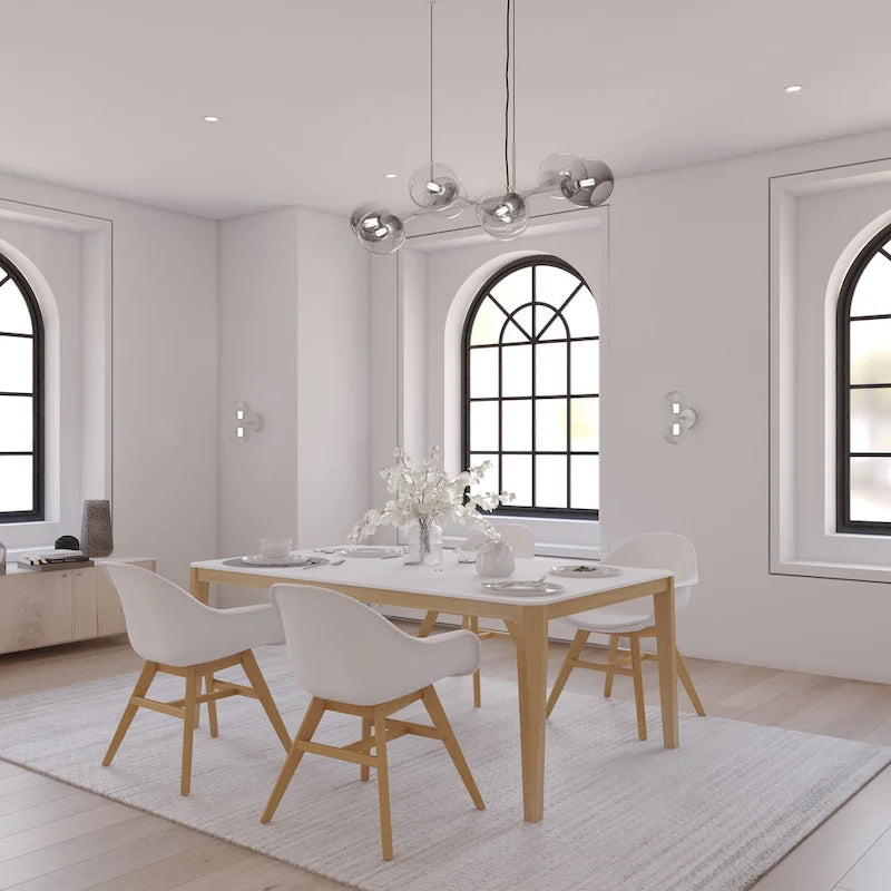 Table à manger d'intérieur en bois Midtown Concept Valse