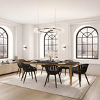 Table à manger d'intérieur en bois Midtown Concept Valse