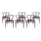 Chaises de salle à manger Gessford en frêne (lot de 6) par