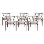 Chaises de salle à manger Gessford en frêne (lot de 6) par