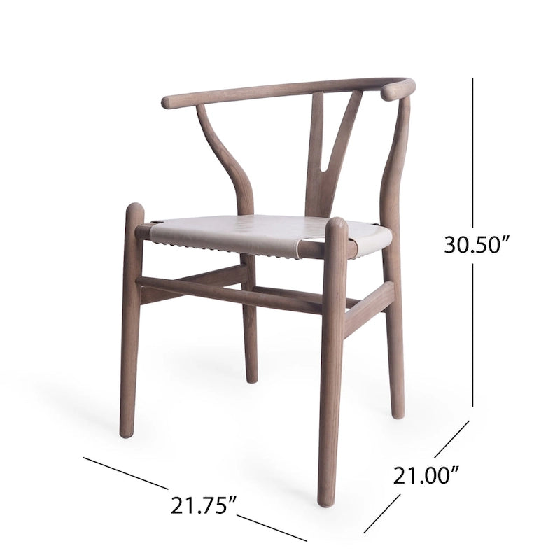 Chaises de salle à manger Gessford en frêne (lot de 6) par