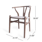 Chaises de salle à manger Gessford en frêne (lot de 6) par