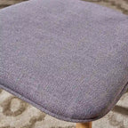 Ensemble de salle à manger rectangulaire 5 pièces en bois Alma Mid-Century par