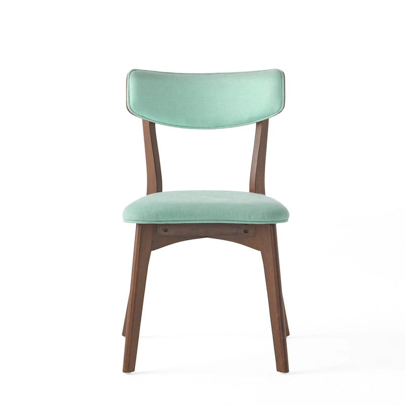 Ensemble de salle à manger rectangulaire 5 pièces en bois Alma Mid-Century par