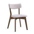 Ensemble de salle à manger rectangulaire 5 pièces en bois Alma Mid-Century par