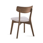 Ensemble de salle à manger rectangulaire 5 pièces en bois Alma Mid-Century par