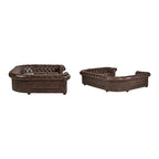 Canapé d'angle Chesterfield 9 places en U Gdansk