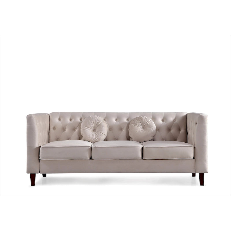 Canapé Chesterfield classique Fancher Kittleson
