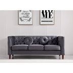 Canapé Chesterfield classique Fancher Kittleson