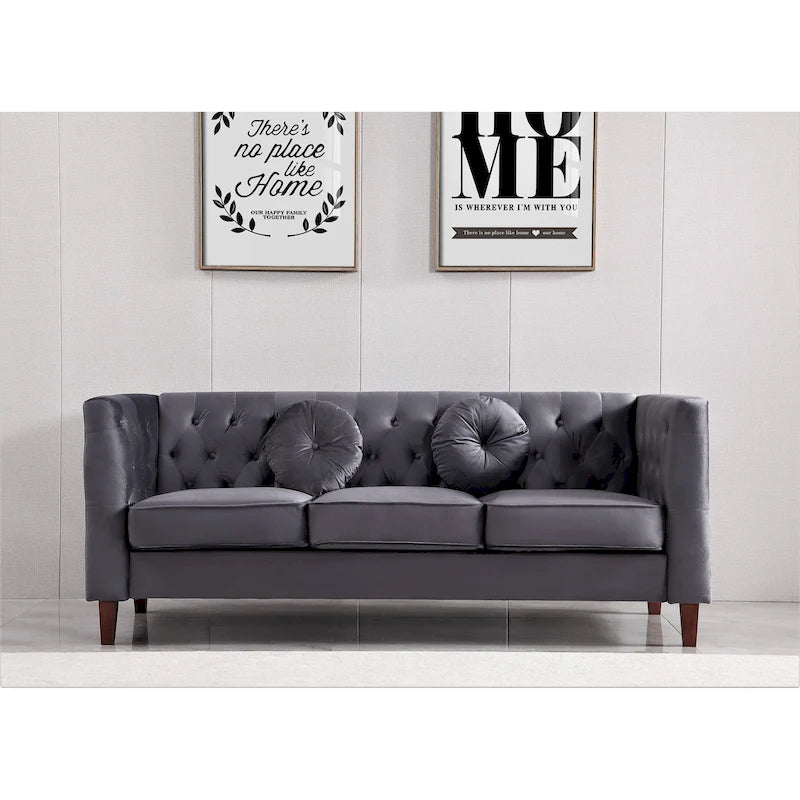 Canapé Chesterfield classique Fancher Kittleson