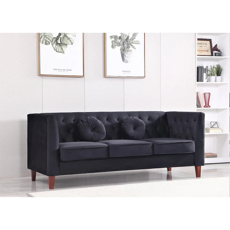 Canapé Chesterfield classique Fancher Kittleson