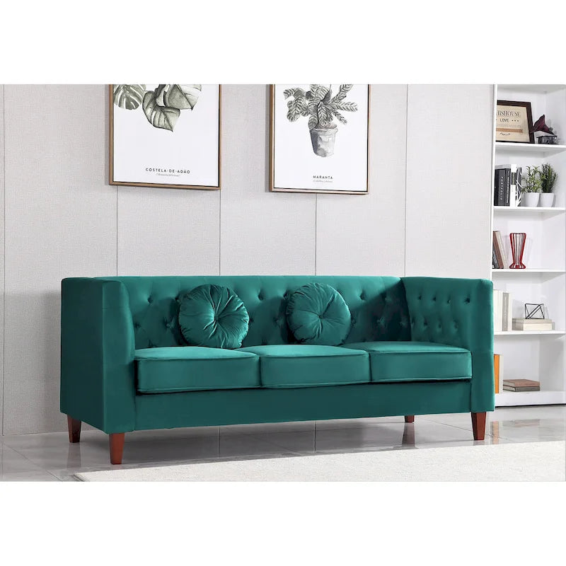 Canapé Chesterfield classique Fancher Kittleson