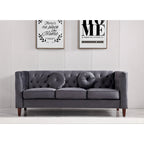 Canapé Chesterfield classique Fancher Kittleson