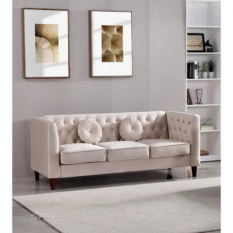 Canapé Chesterfield classique Fancher Kittleson