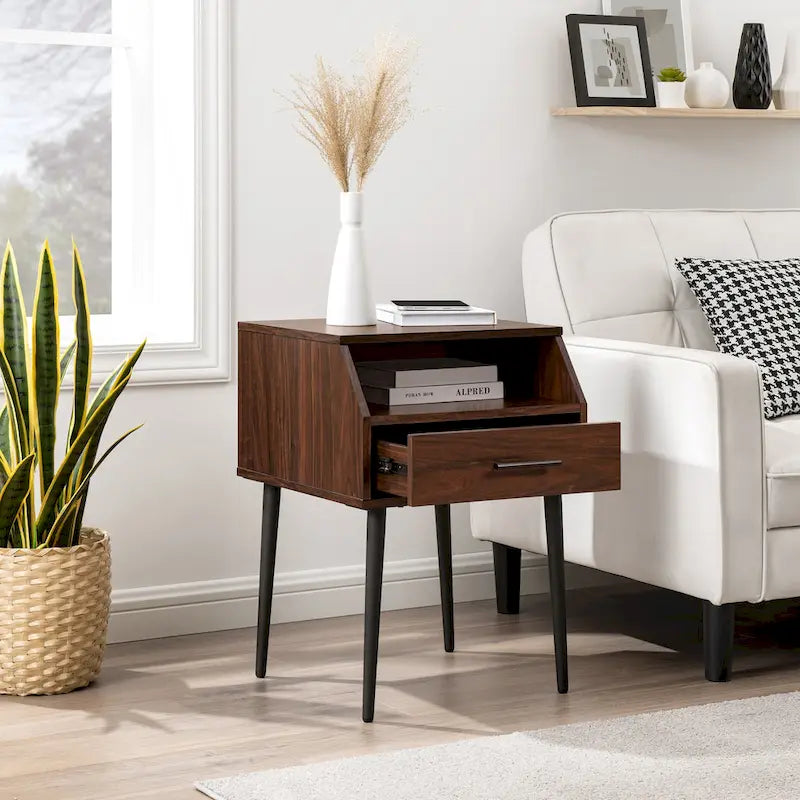 Table d'appoint contemporaine et minimaliste