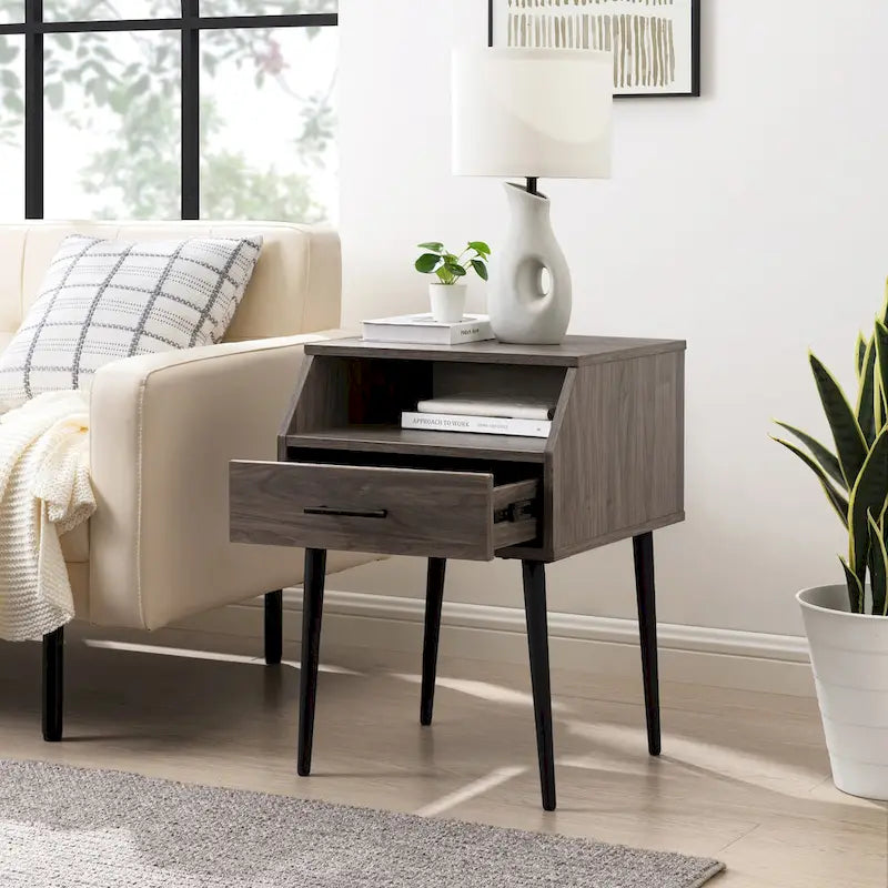 Table d'appoint contemporaine et minimaliste