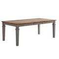 Table à manger extensible en bois massif Elena par