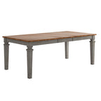 Table à manger extensible en bois massif Elena par