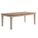 Table à manger extensible en bois massif Elena par