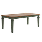 Table à manger extensible en bois massif Elena par