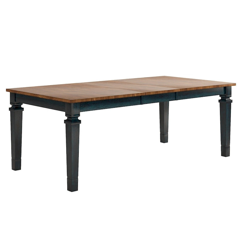Table à manger extensible en bois massif Elena par