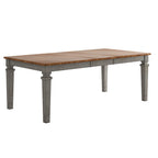 Table à manger extensible en bois massif Elena par