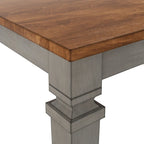 Table à manger extensible en bois massif Elena par