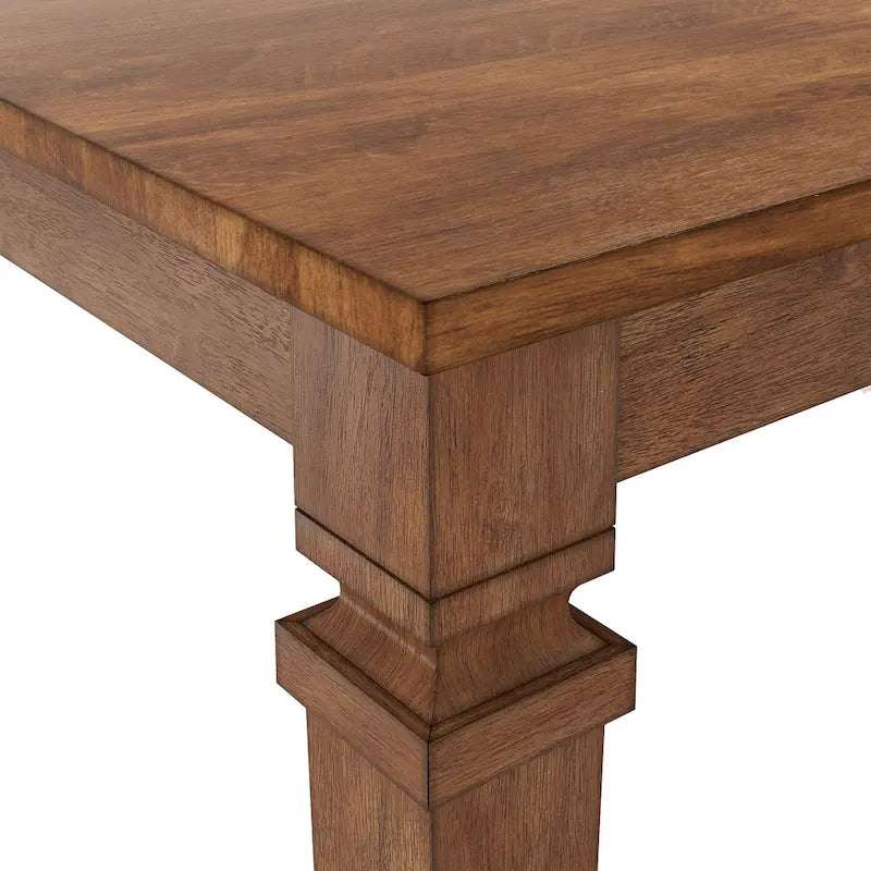 Table à manger extensible en bois massif Elena par