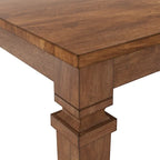 Table à manger extensible en bois massif Elena par