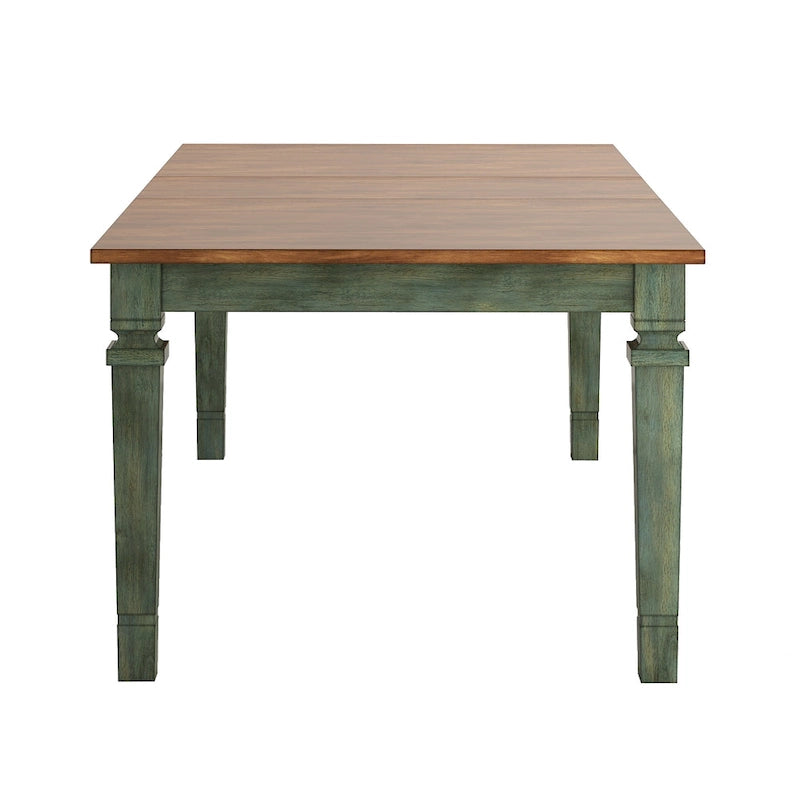 Table à manger extensible en bois massif Elena par