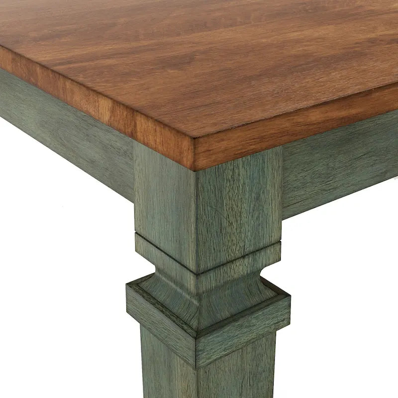 Table à manger extensible en bois massif Elena par