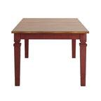 Table à manger extensible en bois massif Elena par