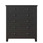 Commode, Armoire de chambre à coucher avec poignées rétro en forme de coquille