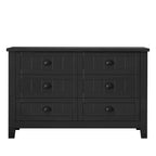 Commode, Armoire de chambre à coucher avec poignées rétro en forme de coquille