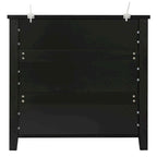 Commode, Armoire de chambre à coucher avec poignées rétro en forme de coquille
