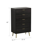 Commode à 5 tiroirs
