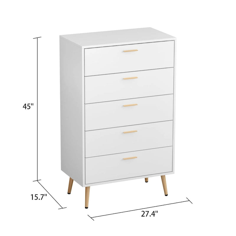 Commode à 5 tiroirs