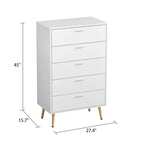 Commode à 5 tiroirs
