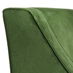 Fauteuil d'appoint Lyric Velvet à accoudoirs incurvés
