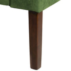 Fauteuil d'appoint Lyric Velvet à accoudoirs incurvés