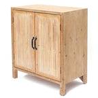 Armoire de rangement 2 portes style Campagne, Meuble d'appoint et de rangement avec étagères pour Salon, Cuisine, Entrée