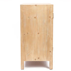 Armoire de rangement 2 portes style Campagne, Meuble d'appoint et de rangement avec étagères pour Salon, Cuisine, Entrée