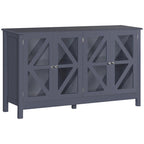 Meuble de cuisine, buffet avec étagère de rangement réglable