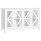 Meuble de cuisine, buffet avec étagère de rangement réglable